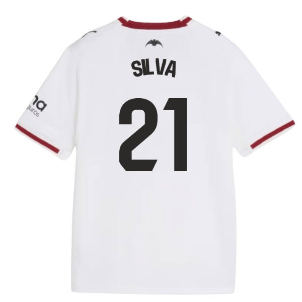 2026 2027 Valencia Shirt Home Kit (Kids) (Silva 21)-ProGear Kits